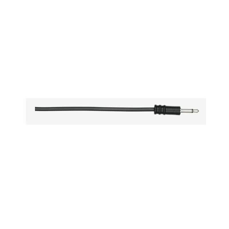 ALM Custom 3.5mm Male Mono Patch Cables (30cm, black, pack of 5) image 1