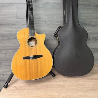 Taylor 414ce-N Nylon Acoustic-Electric Guitar Ovangkol  2014 w/ Hard Case #2988 image 1