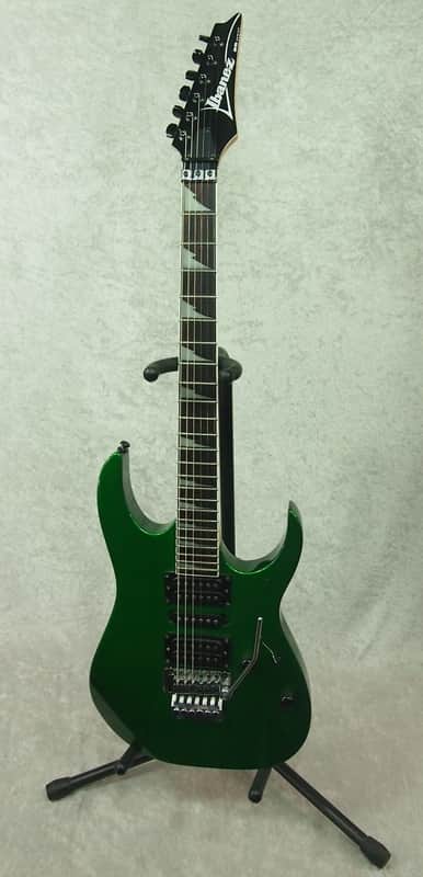Ibanez RG270DX RG 270 DX electric guitar in emerald green finish