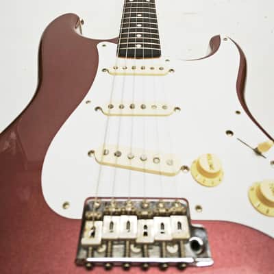 Fender Japan Stratocaster ST62-TX/MH Burgundy Mist Made in Japan Electric Guitar image 7