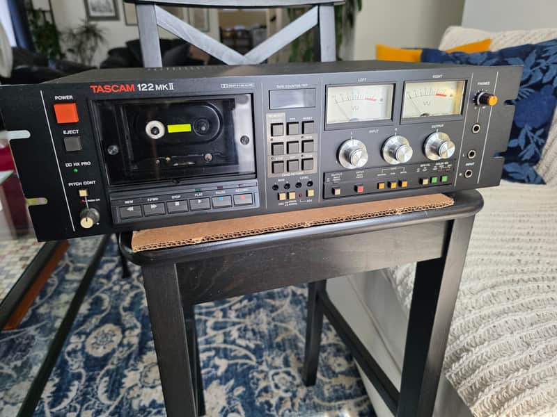 Rarely used, Tascam 122 MKII 3 Head Cassette Deck - Serviced and Upgraded image 1