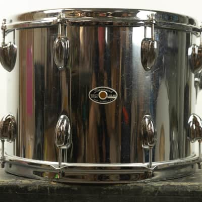 1970s Slingerland 10x14 Chrome Over Wood Tom image 1