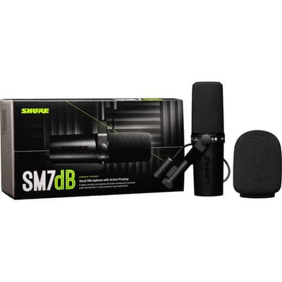 Shure - SM7DB - Dynamic Vocal Microphone With Built-in Preamp image 5