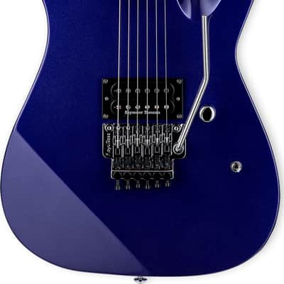 ESP LTD M-1 Custom '87 Electric Guitar, Ebony Fingerboard, Dark Metallic Purple image 1