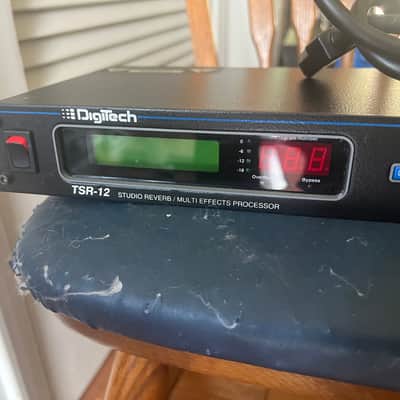 DigiTech TSR-12 Studio Reverb / Multi-Effects Processor with IEC power cable and rack mount bolts/washers. Looks near new. image 3