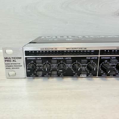 Behringer Multicom Pro-XL MDX4600 Quad Channel Compressor Limiter Gate Dynamics Processor 2006 image 5