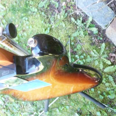 cort electric guitar strat style sunburst image 10