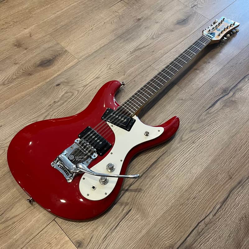 Mosrite Mosrite Ventures XII 12 String Electric Guitar (USA) 1963 - Cherry Red image 1