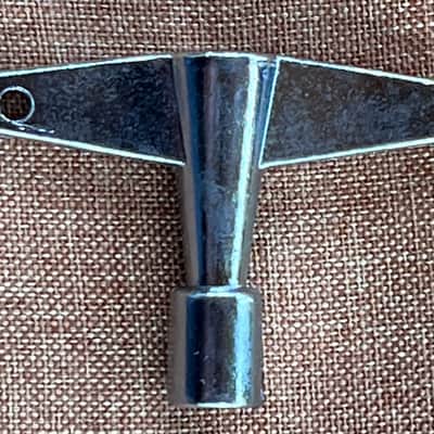 Ludwig Vintage 70's Ludwig Drum Key - Chrome image 2