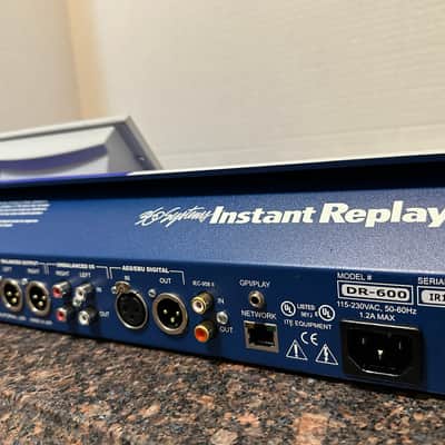 360 systems INSTANT REPLAY 2 DR-600 Hard Disk Audio with Networking image 7