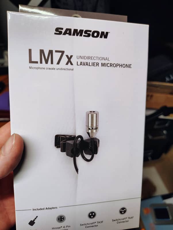 Samson LM7x Unidirectional Lavaliere Mic image 1