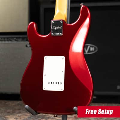 Squier Classic Vibe '60s Stratocaster Electric Guitar - Candy Apple Red image 2