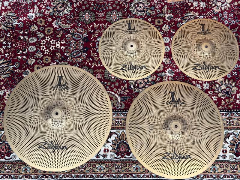Zildjian L80 Low Volume 13/18/20" Cymbal Pack image 1