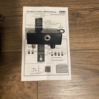 ISP Technologies Deci-Mate G Noise Gate 2020 - 2021 - Black - w/ Hosa Y cable: 3 ft. image 6