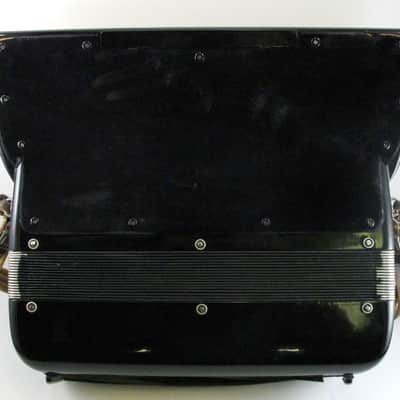 Dallape Supermaestro Accordion 15 Shifts c1960s Black image 6