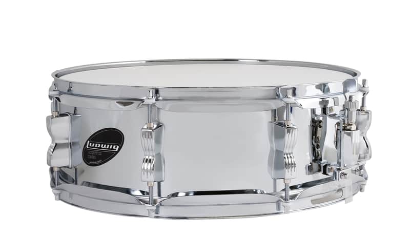 Ludwig 5x14" Chromed Steel Snare Drum image 1