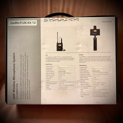 Saramonic UwMic9 Wireless Microphone System Kit 12 (TX9+SP-RX9) Sealed Unit x 2 image 7