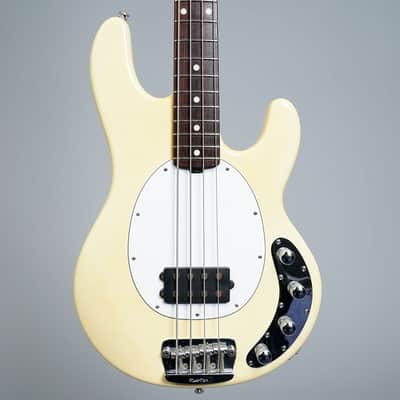 Ernie Ball Music Man Stingray 4 3EQ  2005 - White image 1