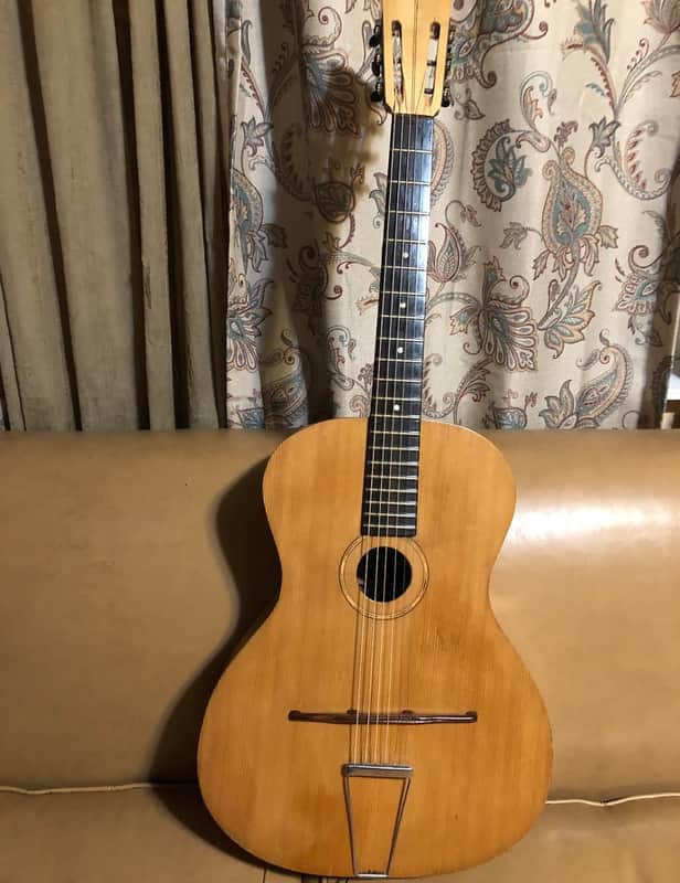 Handmade Folk guitar 1940-1970 image 1