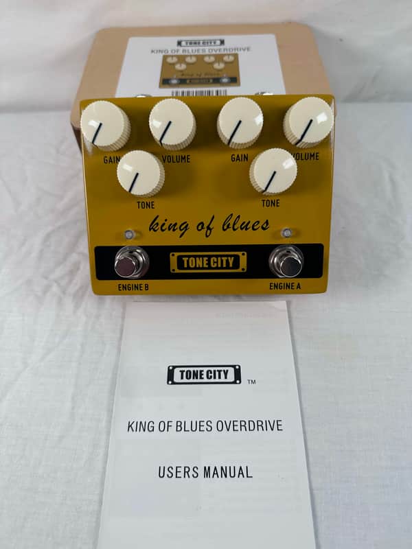Used Tone City King of Blues Overdrive Pedal image 1