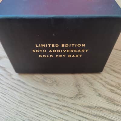 Dunlop GCB95G 50th Anniversary Cry Baby Wah 2017 - 2019 - Gold image 7