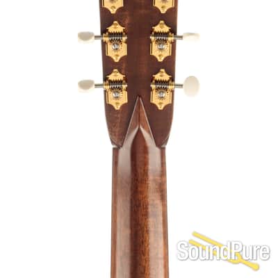 2010 Bourgeois Country Boy Deluxe Custom - Pale Sunburst - Red Adirondack Spruce / Flamed Beeswing Mahogany image 7