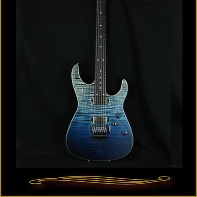 Tom Anderson Angel with Chocolate Maple Neck 2015 Satin Arctic Blue Surf image 3
