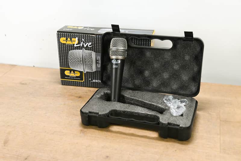 CAD Audio Live D89 Supercardioid Dynamic Instrument Microphone CG015VJ image 1
