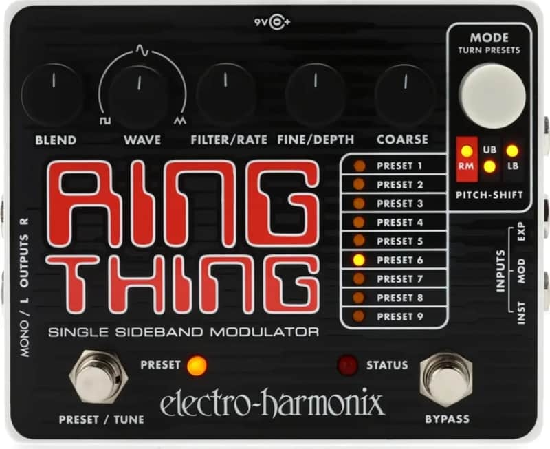 Electro-Harmonix Ring Thing Ring Modulator Effects Pedal image 1