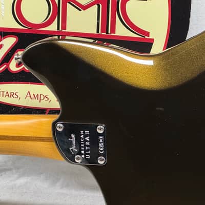Fender American Ultra II 2 Meteora Guitar with COA + Case 2025 - Texas Tea / Ebony fingerboard image 14