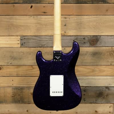 Fender Custom Shop F22 LTD '69 Strat Electric Guitar Purple Sparkle Journeyman w/ Case image 5