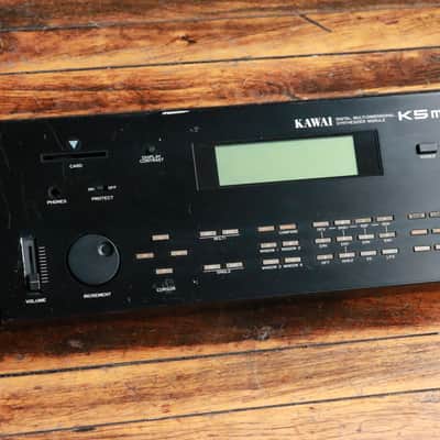 Kawai K5M Rackmount Digital Synthesizer Module 1987 - Black image 3