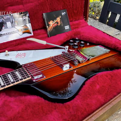 ♚PRISTINE !♚ULTRA RARE !♚ 2016 Gibson FIREBIRD V ♚ Limited Edition ♚LYRE TAIL VIBROLA♚AMAZING ! image 7