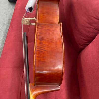 Mint Scherl and Roth R204E3 Cello Outfit 3/4 with Bag and Bow image 10