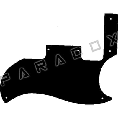Custom Pickguard For 2019 - 2024 Made in America Gibson SG Special W/P90's - Black/Cream/Black/Cream/Black .110" image 1