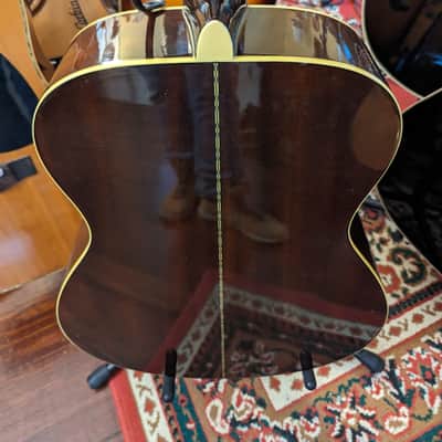 Yamaha FG-152 Orange Label 000-Style Acoustic Guitar Nippon Gakki 1980 image 5