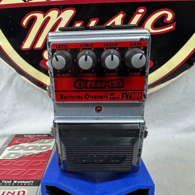 DOD Lamb Series FX101 Grind Rectifying Overdrive Distortion with Echo Pedal with Box image 4