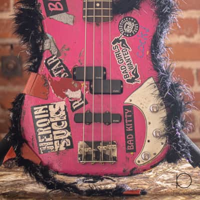 Bianca Halstead of Betty Blowtorch & Butt Trumpet - Fender Precision Bass | electric bass guitar image 3