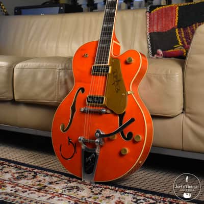 Gretsch G6120WCST Nashville Stephen Stern Masterbuilt 2005 - Orange image 2