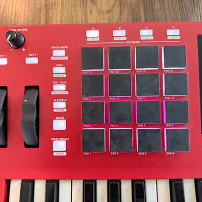 Akai MPC Key 37 Standalone Workstation Synthesizer 2024 - Present - Red image 3