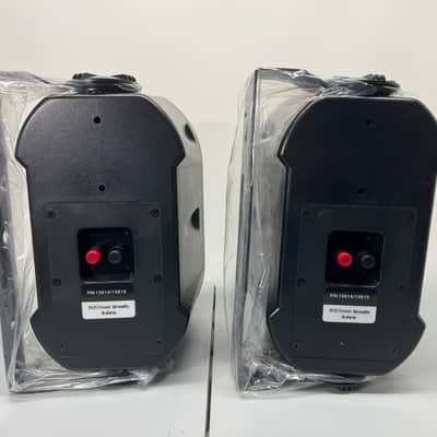 Monoprice 6.5in Weatherproof 2-Way Speakers with Wall Mount Bracket (Pair Black) image 4