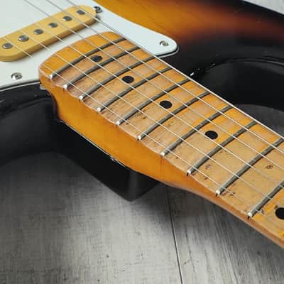 1983 Tokai ST-60 Goldstar Sound '54 Reissue Stratocaster (Brown Sunburst) image 9