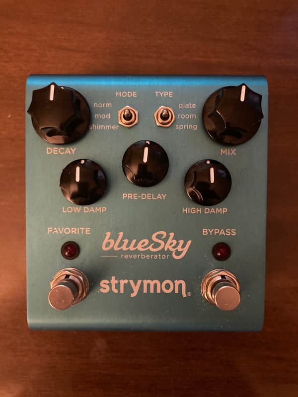 Strymon Blue Sky Reverberator V1 2010 - 2022 - Blue image 1