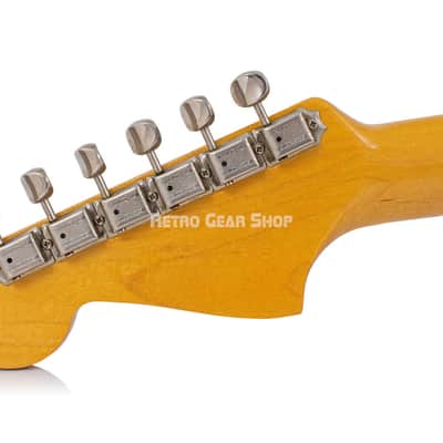 Fender Jazzmaster 1965 Electric Guitar Vintage Rare Olympic White image 7