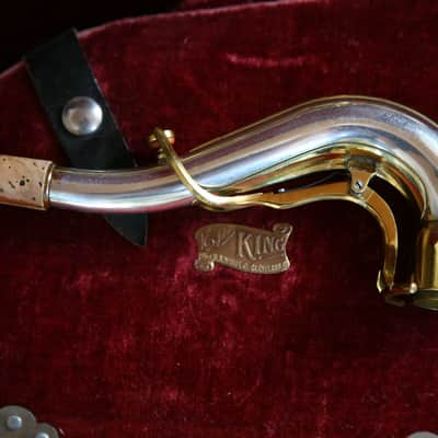 King Super 20 Full Pearls Tenor Saxophone 1955 excellent condition image 12