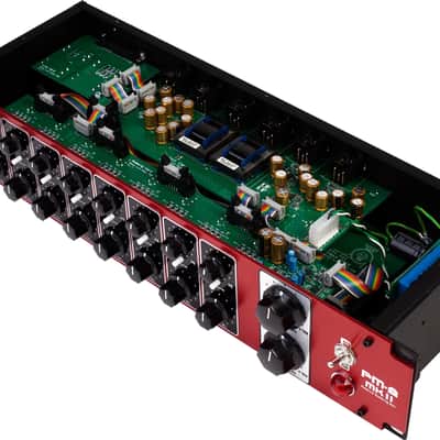 Black Lion Audio PM-8 MKII Passive Summing Mixer 2010s - Red and Black image 2