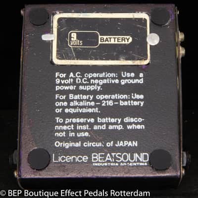 Guild by Beatsound Super Distortion late 70's made in Argentina image 9