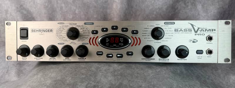 Behringer Bass V-AMP Pro Rackmount Amp Modeler and Multi-Effect