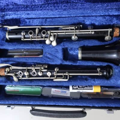 Vintage 1930s Buffet Crampon & Cie Clarinet Buffet LP Low E Made In Paris France Straight Clarinet Straight Wood Original Case image 1