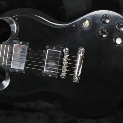 2001 Gibson SG TONY IOMMI Ebony Black in Original Case ~Killer Doom METAL RELIC~ Crosses Black Sabbath Very RARE image 2